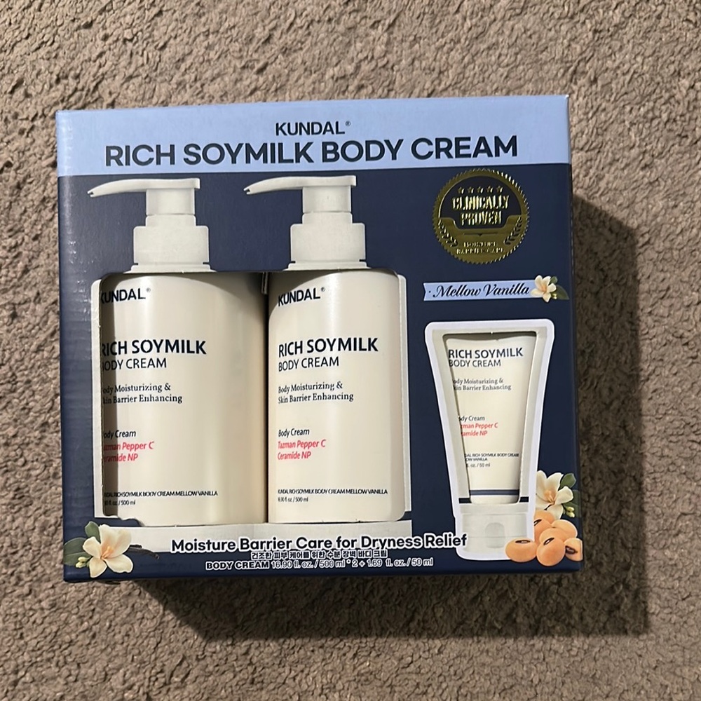 Rich Soymilk Body Cream - Mellow Vanilla